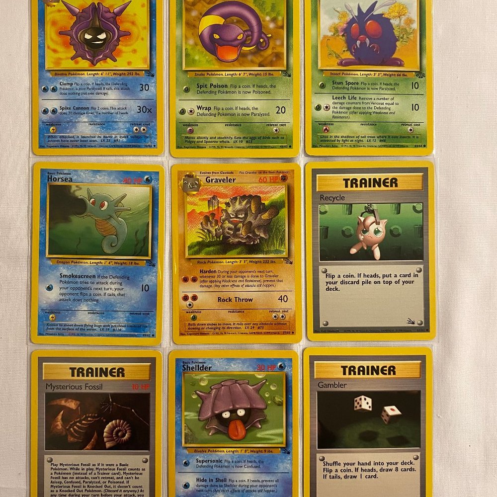 Pokemon Cards Set  9 cards #3